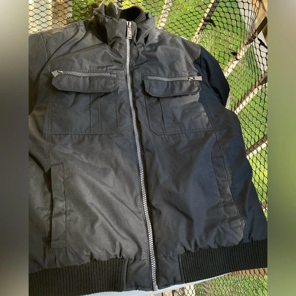 Calvin Klein Water Resistant Wind Protection Heavy Duty Utility Jacket Work Coat